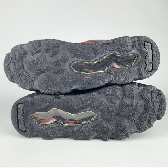 SOLD Vintage Timberland Hiking Boots Low Camo 8.5 - Picture 7 of 14